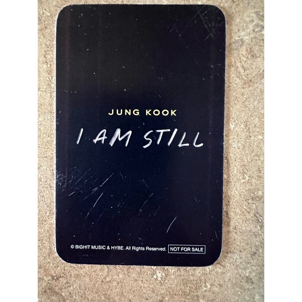 BTS Jung Kook: I Am Still EXCLUSIVE CINEMA PHOTOCARD